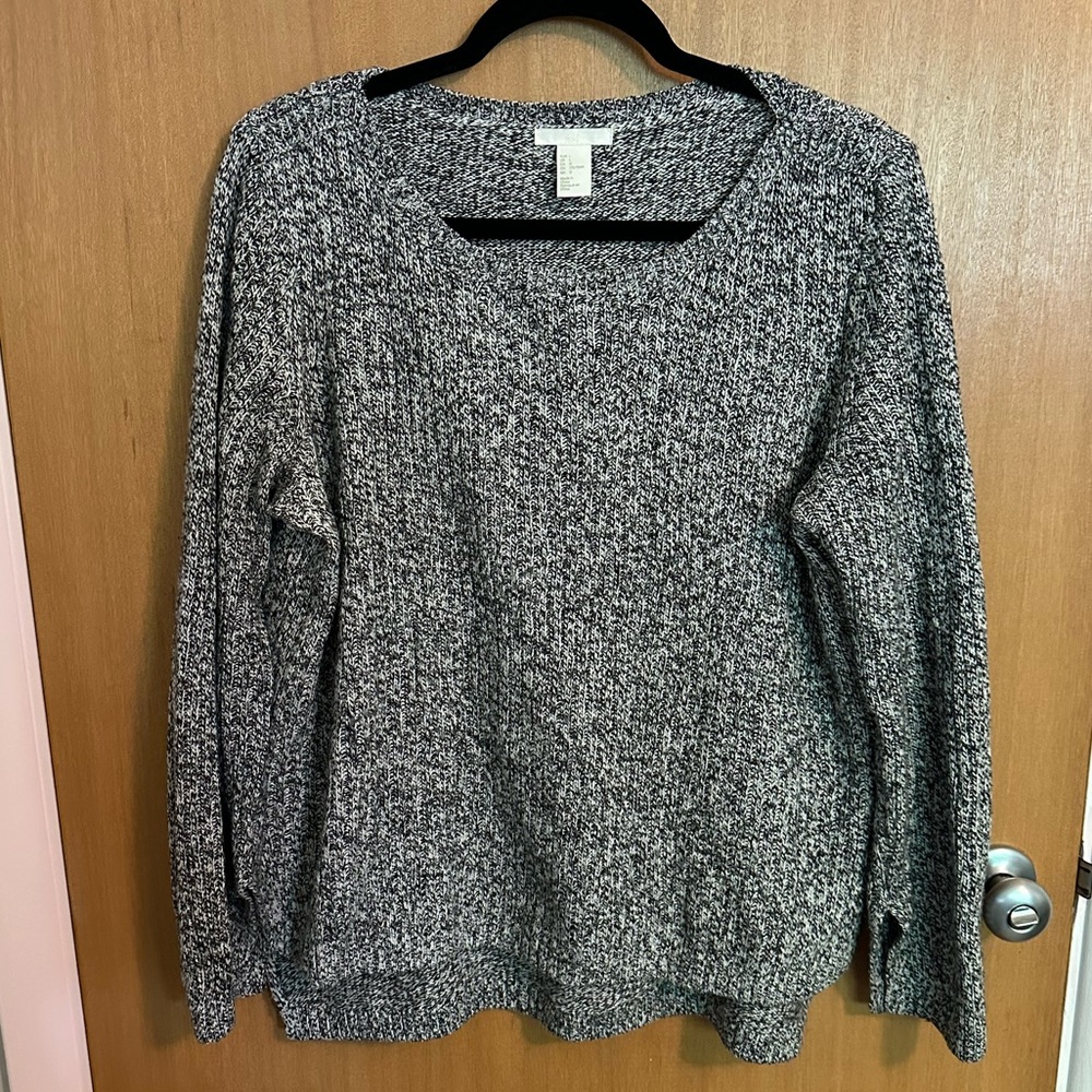 H&M Gray Women's Sweater Heathered